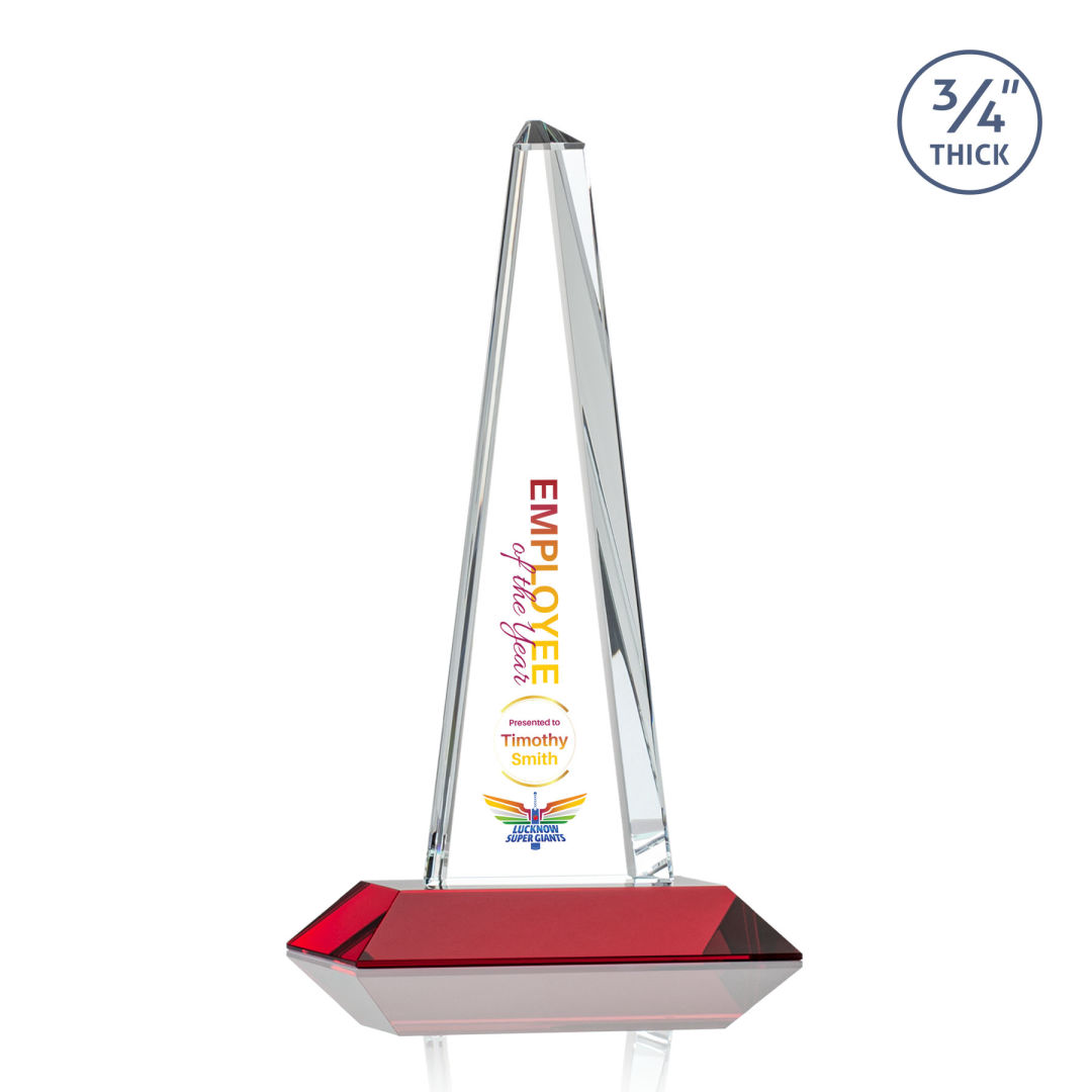 Majestic Tower VividPrint™ Award - Red 11