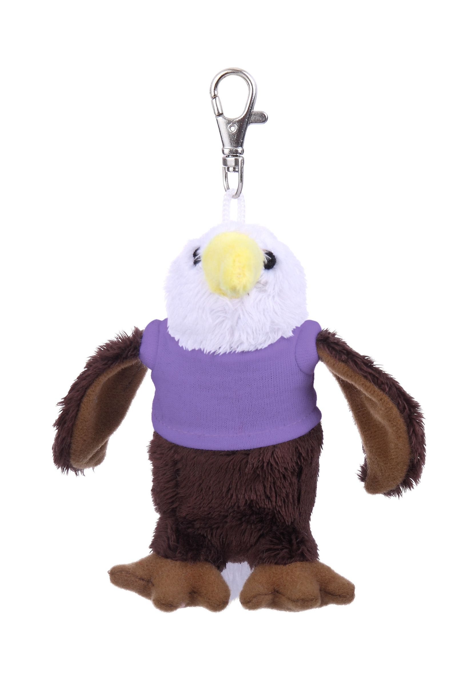 Soft Plush Eagle Keychain with Tee 2