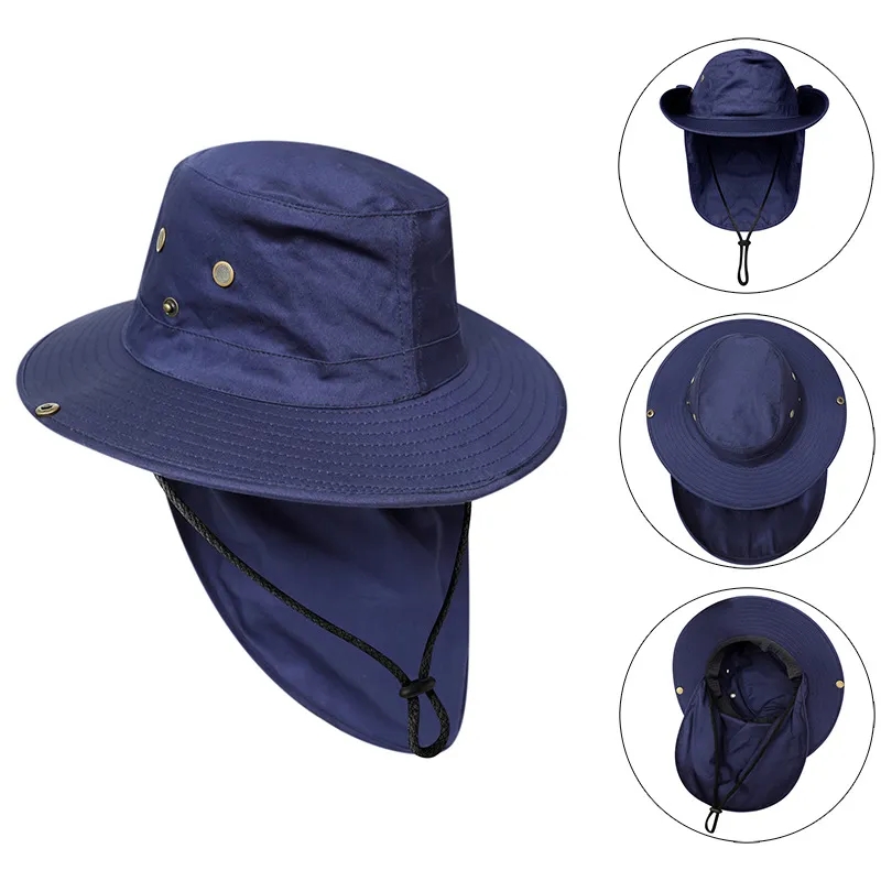 Sun Caps With Neck Flap 3