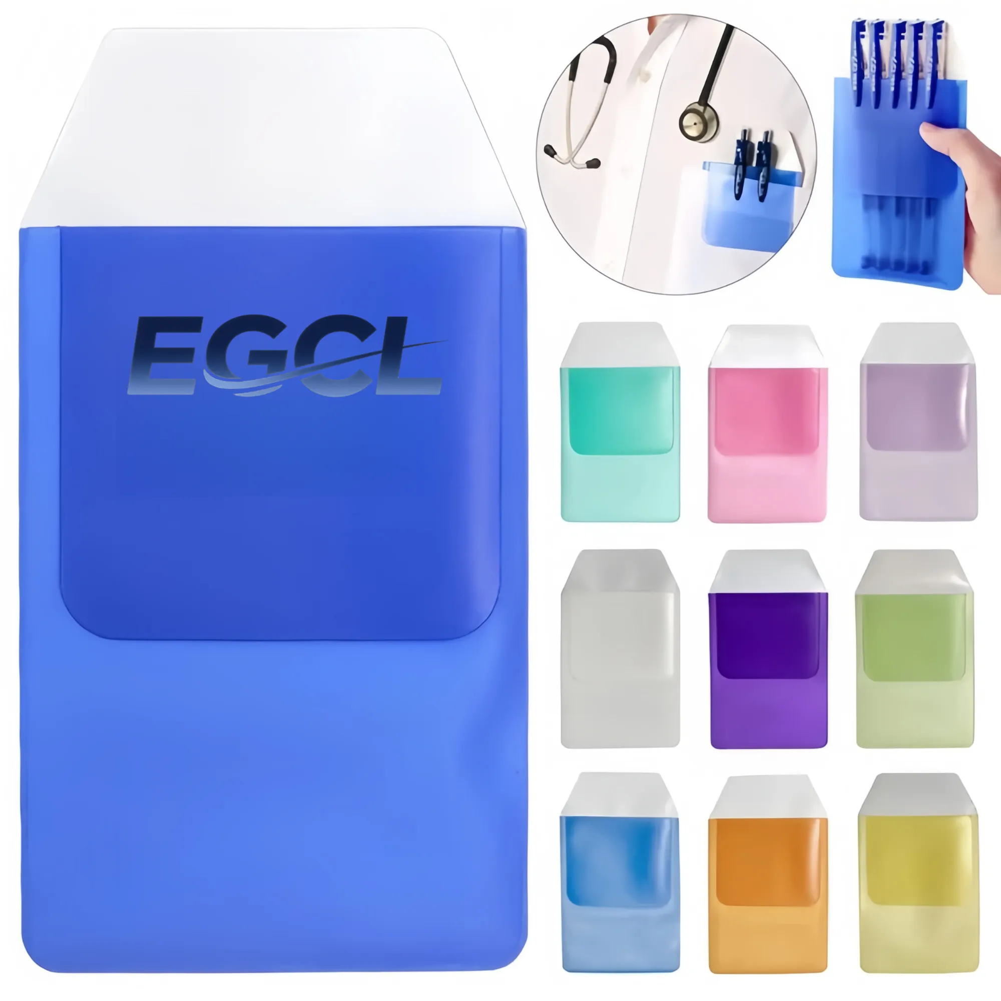 Doctor Nurse Pocket Pen Organizer Custom Medical Sleeve