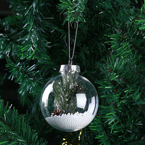 Transparent Fillable Ball Christmas Decorations 3