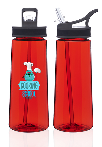 22 oz. Sports Water Bottles with Straw 27