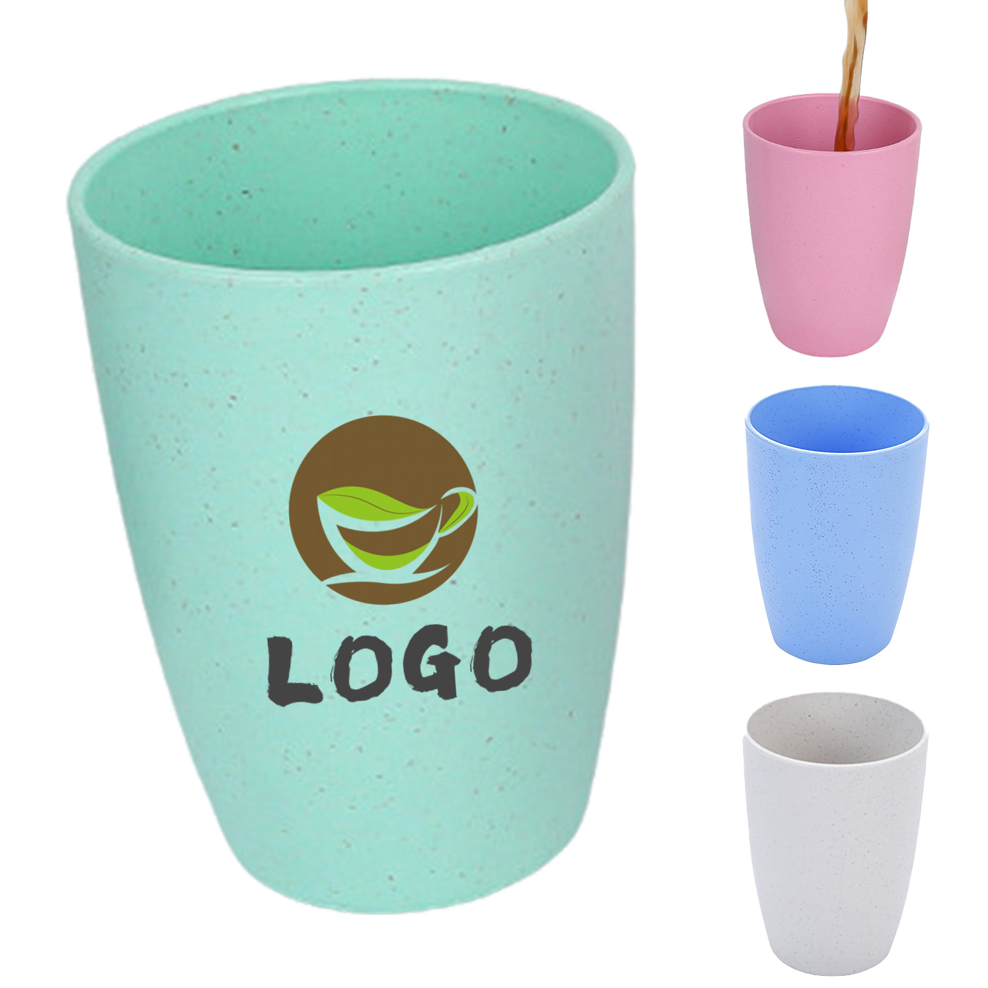 Camping Durable Drinking Cup, custom plastic cup with logo imprint 3