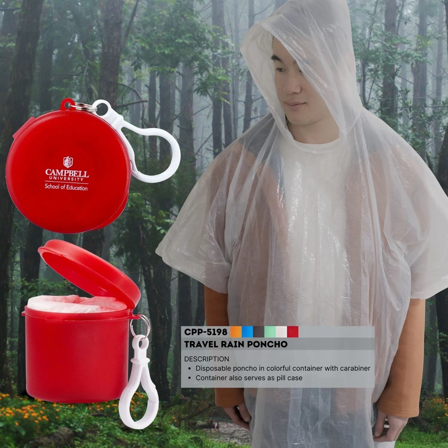 Travel Rain Poncho 11