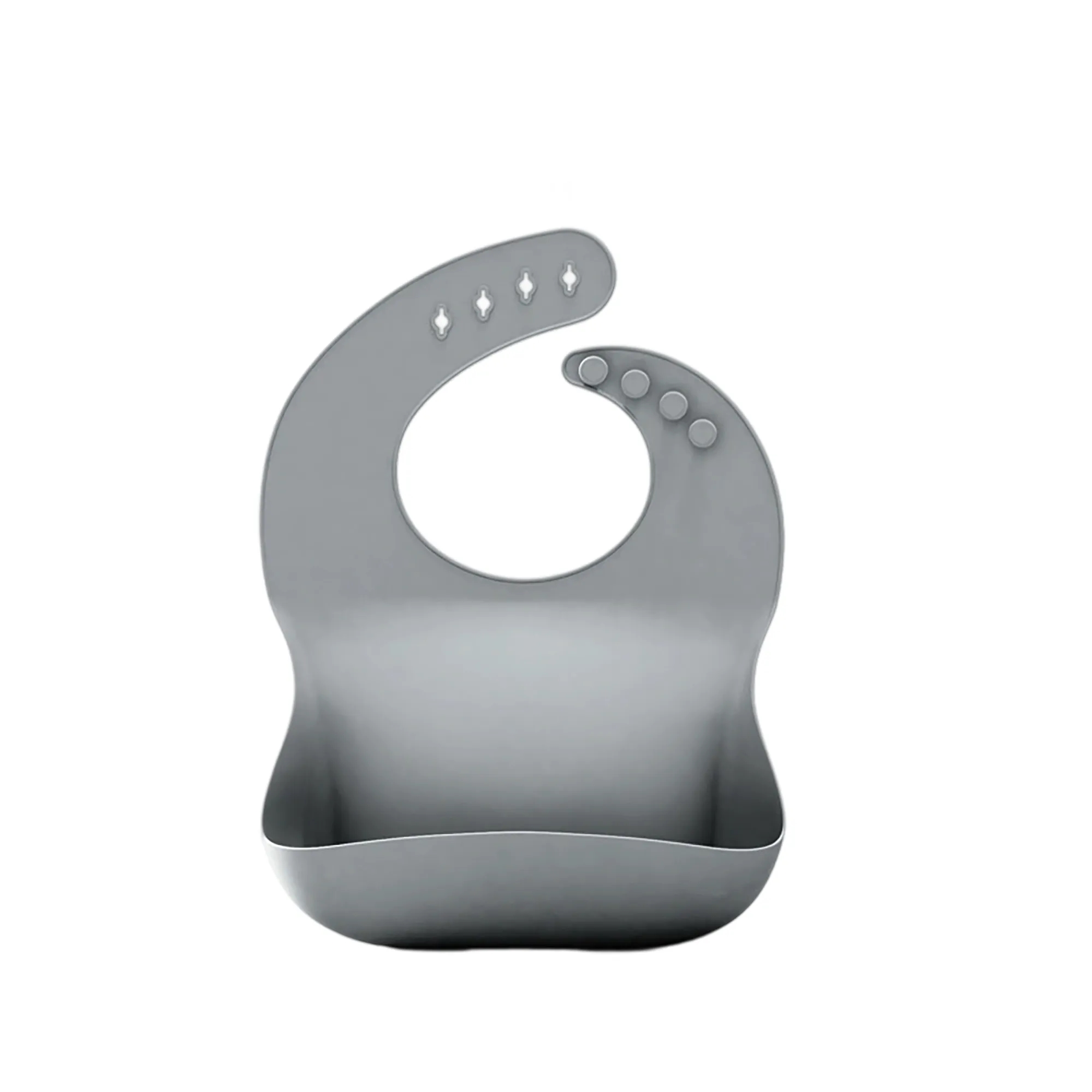 Silicone Baby Bib with Adjustable Strap 3