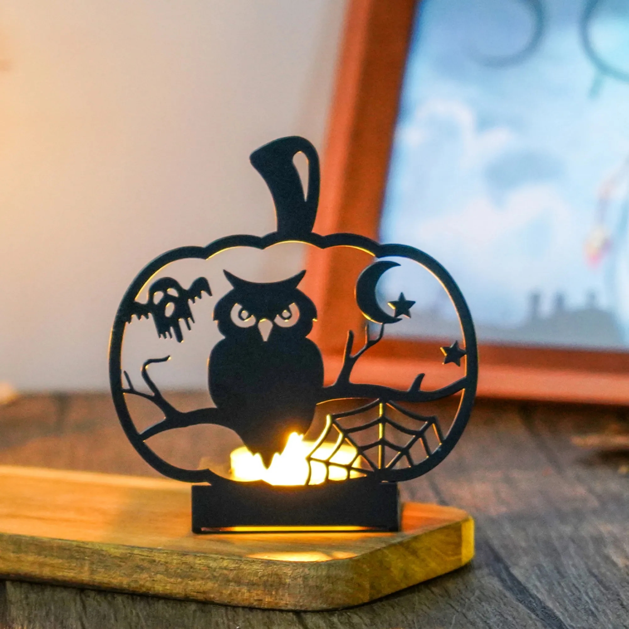 Halloween Candle Holder Cute Style 2