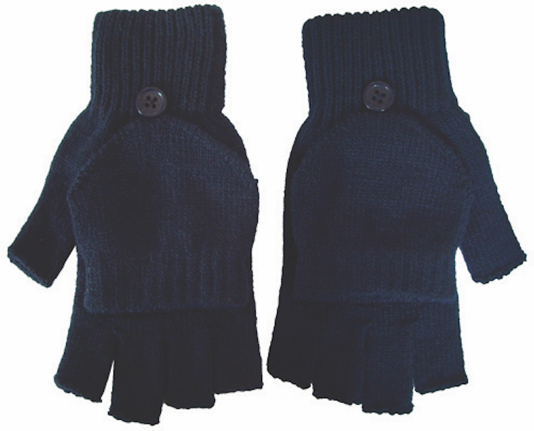 Fingerless Gloves w/Flap 3