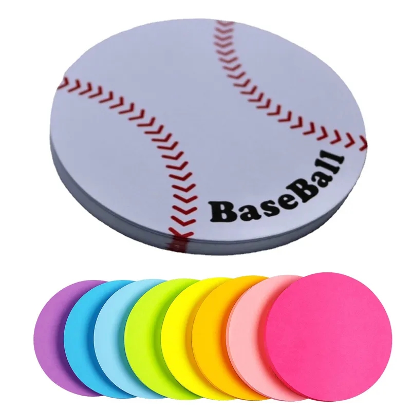 Circle Shaped Sticky Note Pads 3