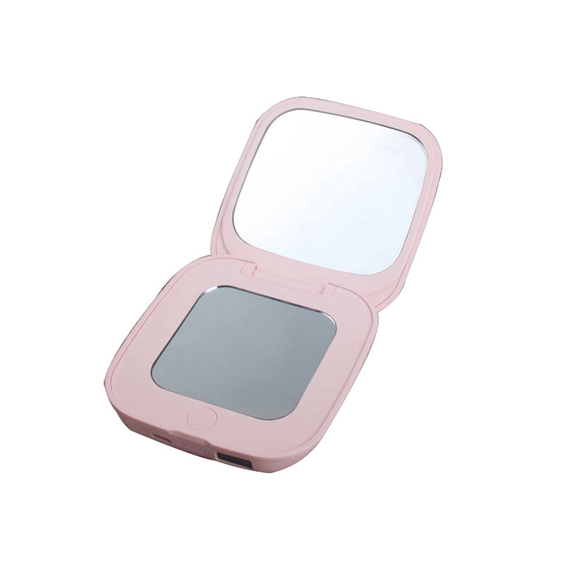 3000 mAh Square Shape Power Bank with Cosmetic Mirror 5