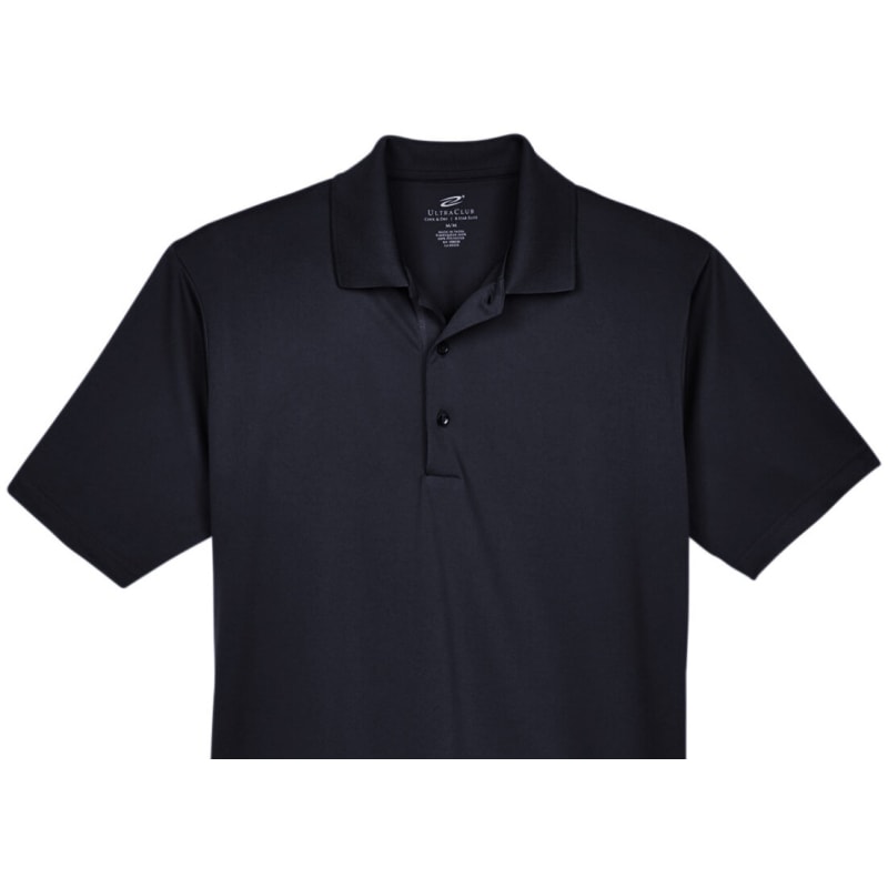 UltraClub Men's Cool & Dry 8-Star Elite Performance Interlock Polo 4