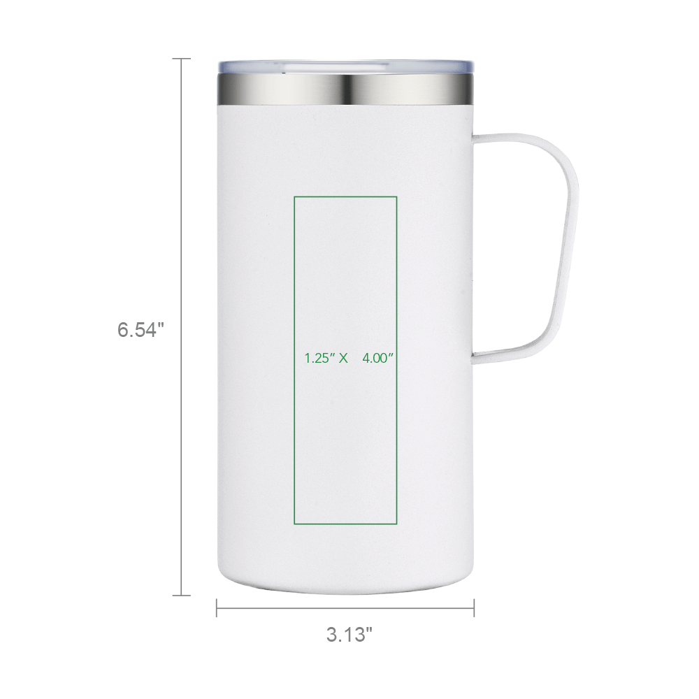 Magnolia 20oz Stainless Steel Mug
