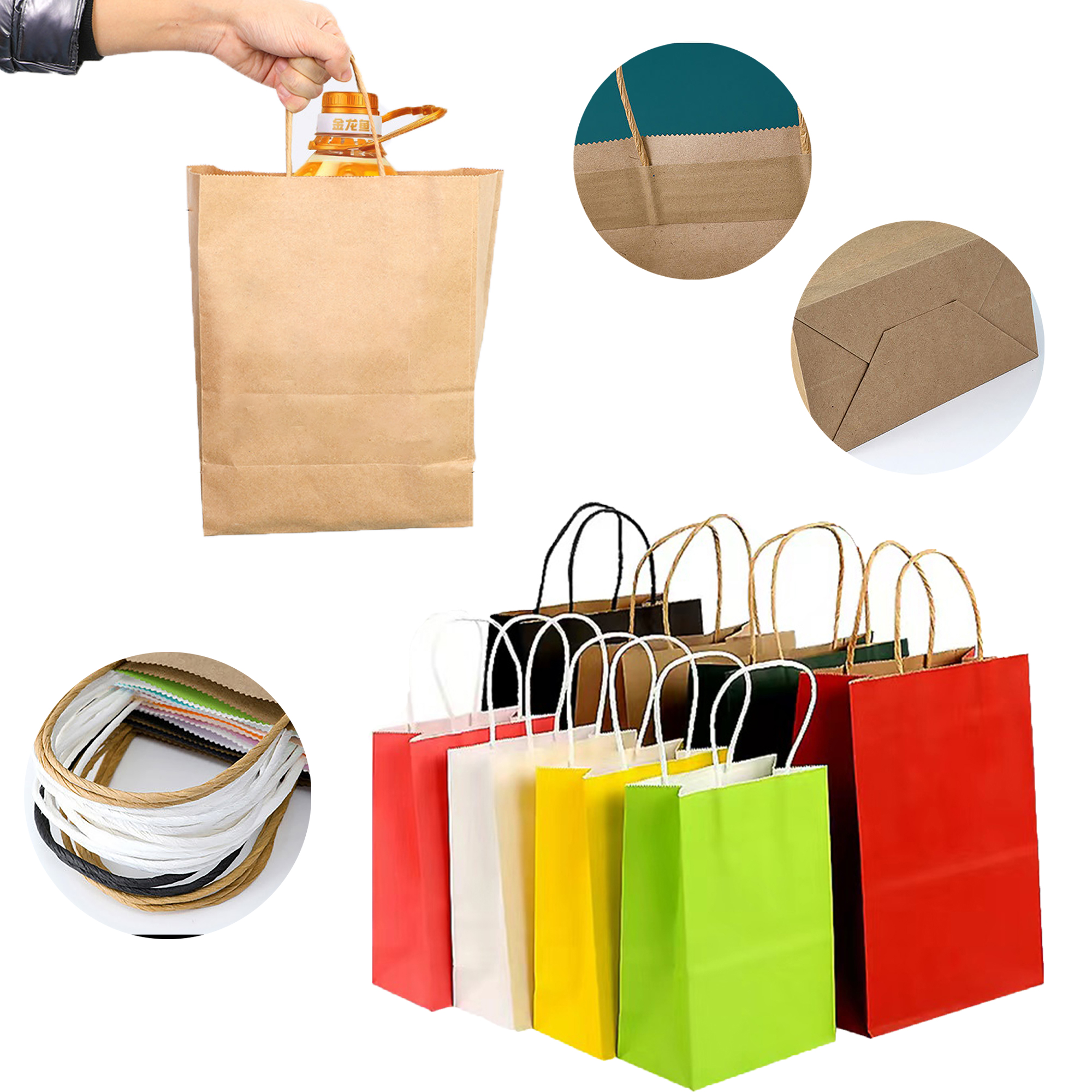 Color Paper Bags 6