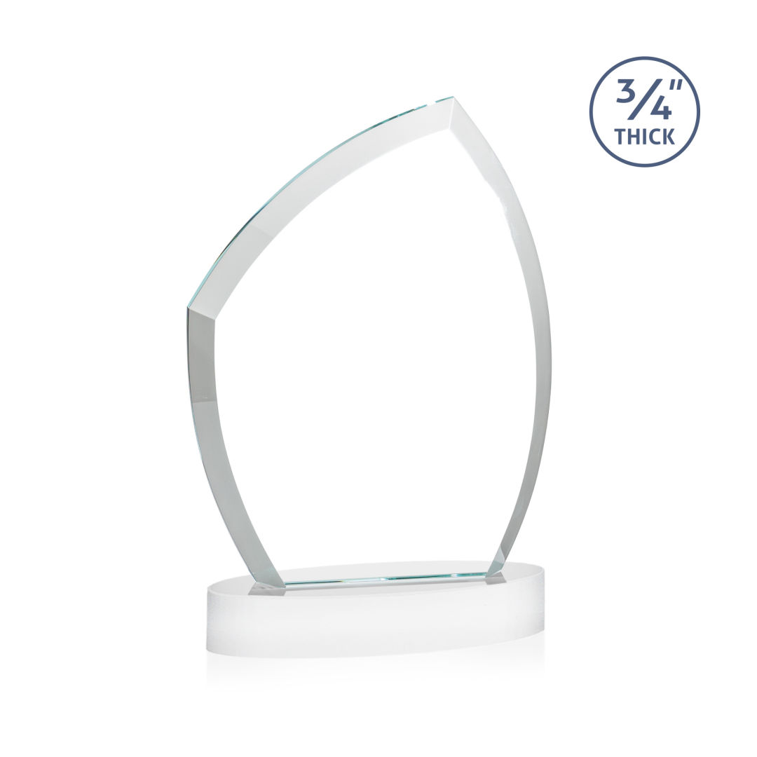 Daltry VividPrint™ Award on Alberton Base - White 5