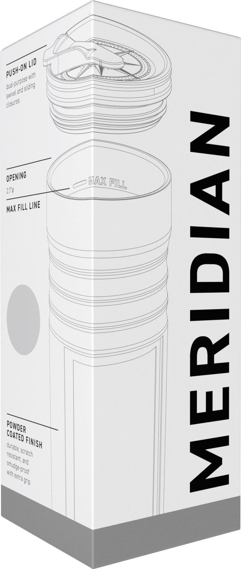 16.9 oz meridian - powder 17