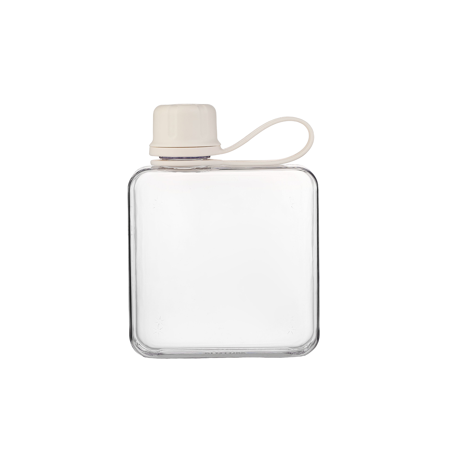 Clear Flat Sports Water Bottle 9