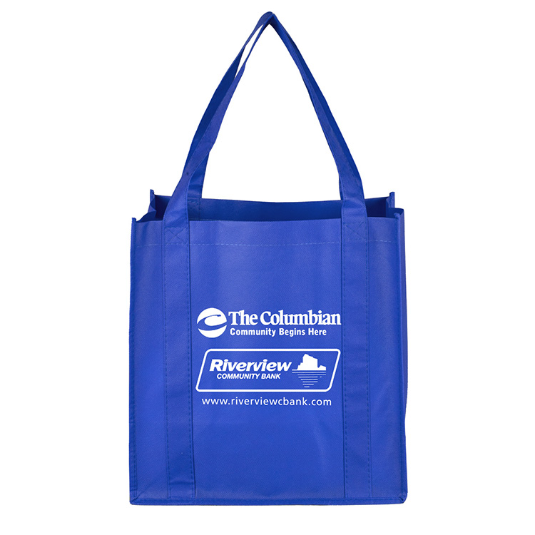 12-1/2"W x 13"H x 8"Gusset - "MEGA" Grocery Shopping Tote Bag 6