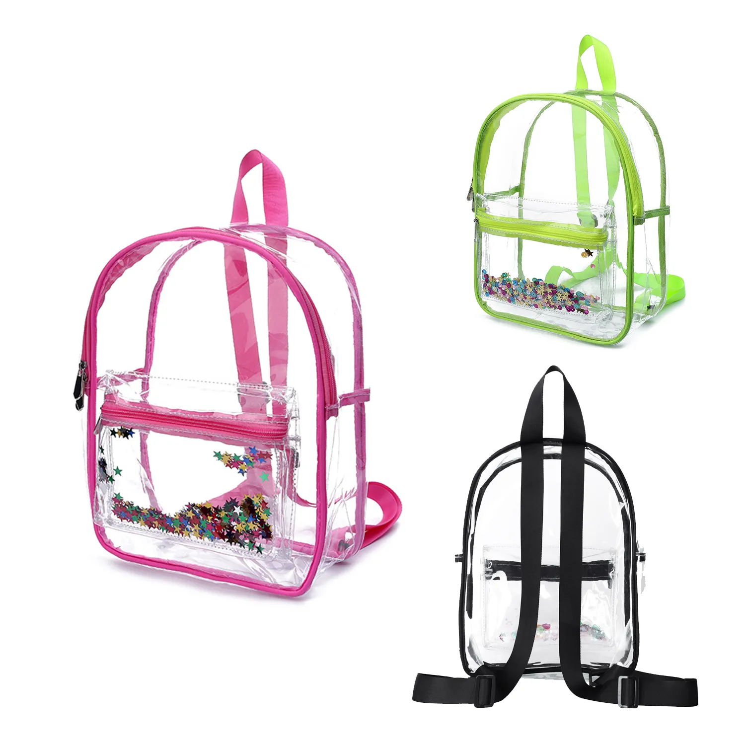 PVC Transparent Backpack 1
