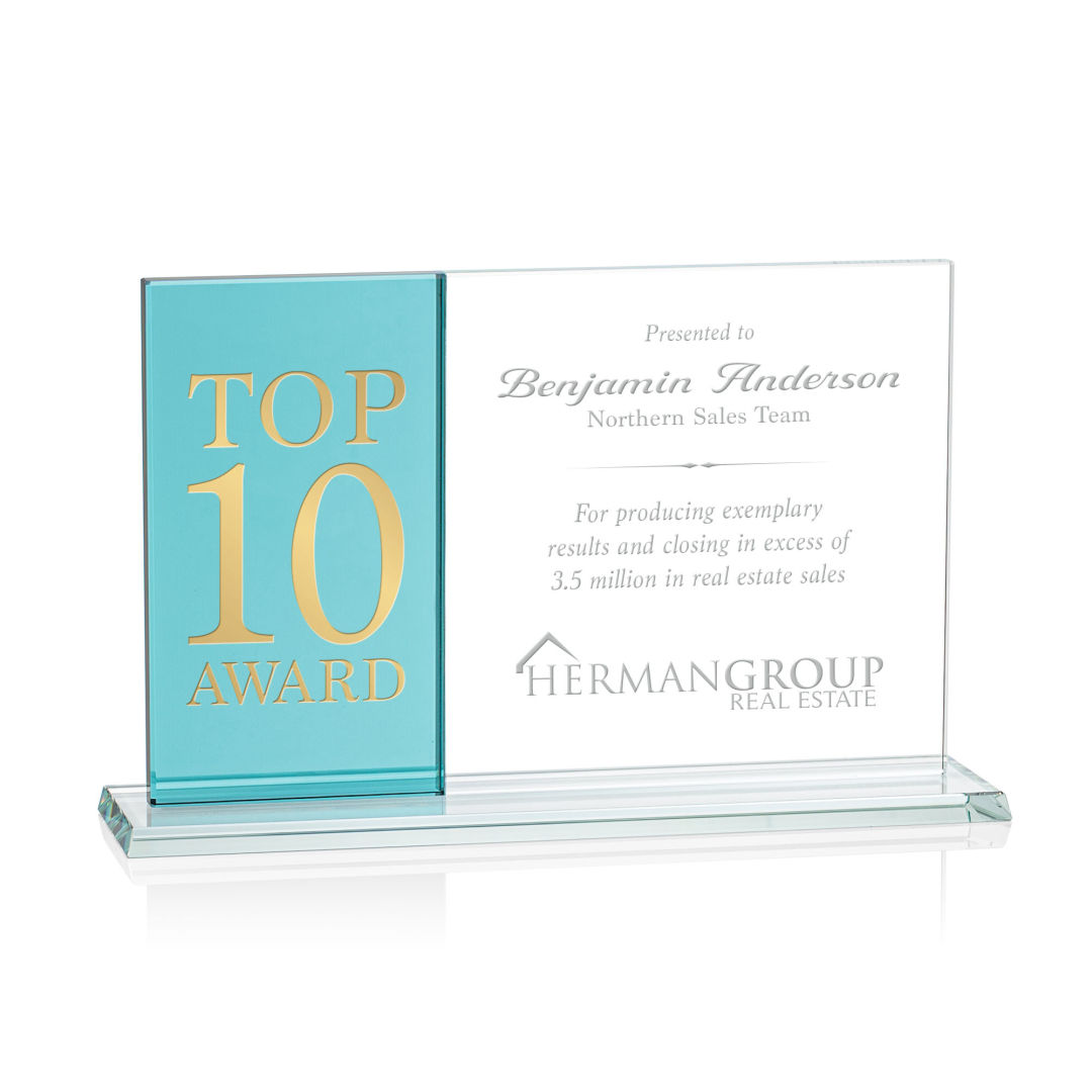 Composite Horizontal Award - Teal 7