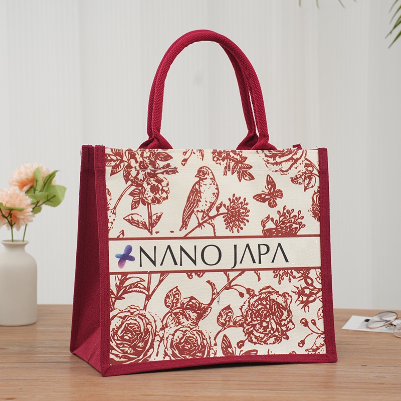 Full-color Printed Canvas Tote Bag, custom tote bag with logo imprint 5