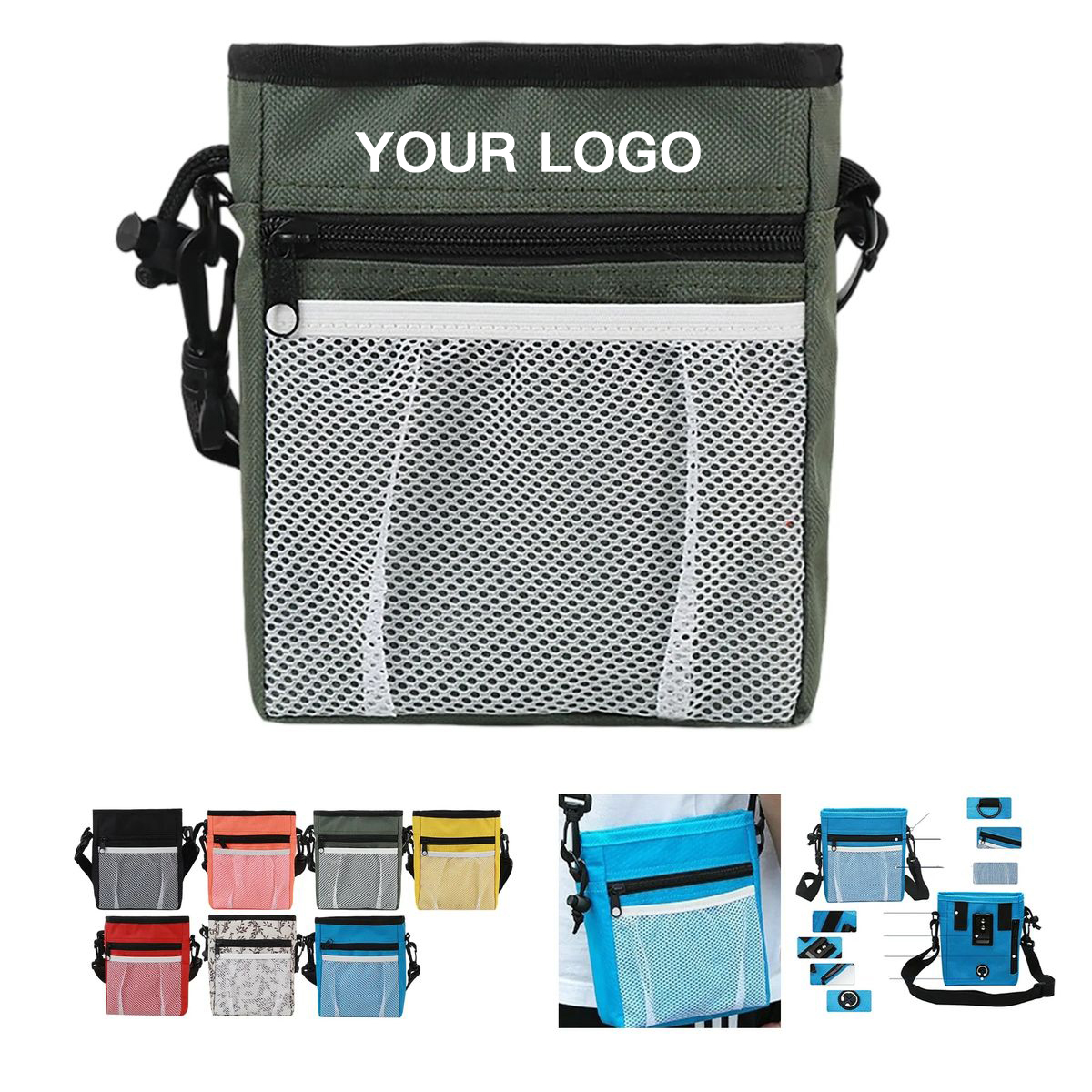 Waterproof Oxford Dog Treat Bag for Outdoor Training 7