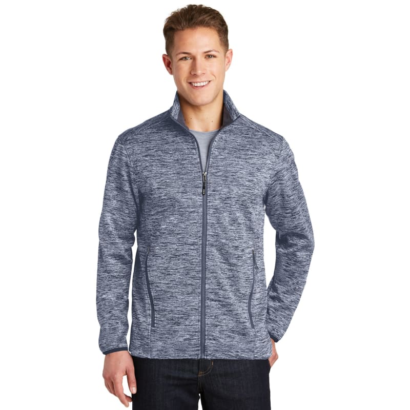 Sport-Tek PosiCharge Electric Heather Soft Shell Jacket. 2