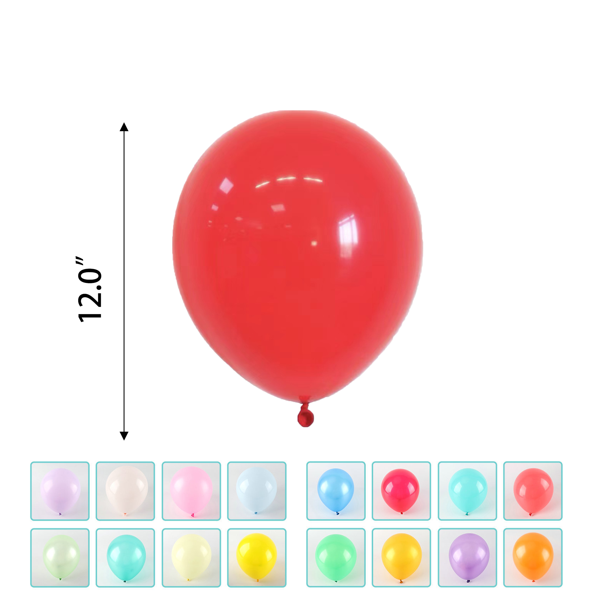12" Latex Ballon MOQ 50 2