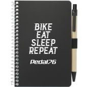 FSC® Mix 4" x 6" Pocket Spiral Notebook with Pen 4