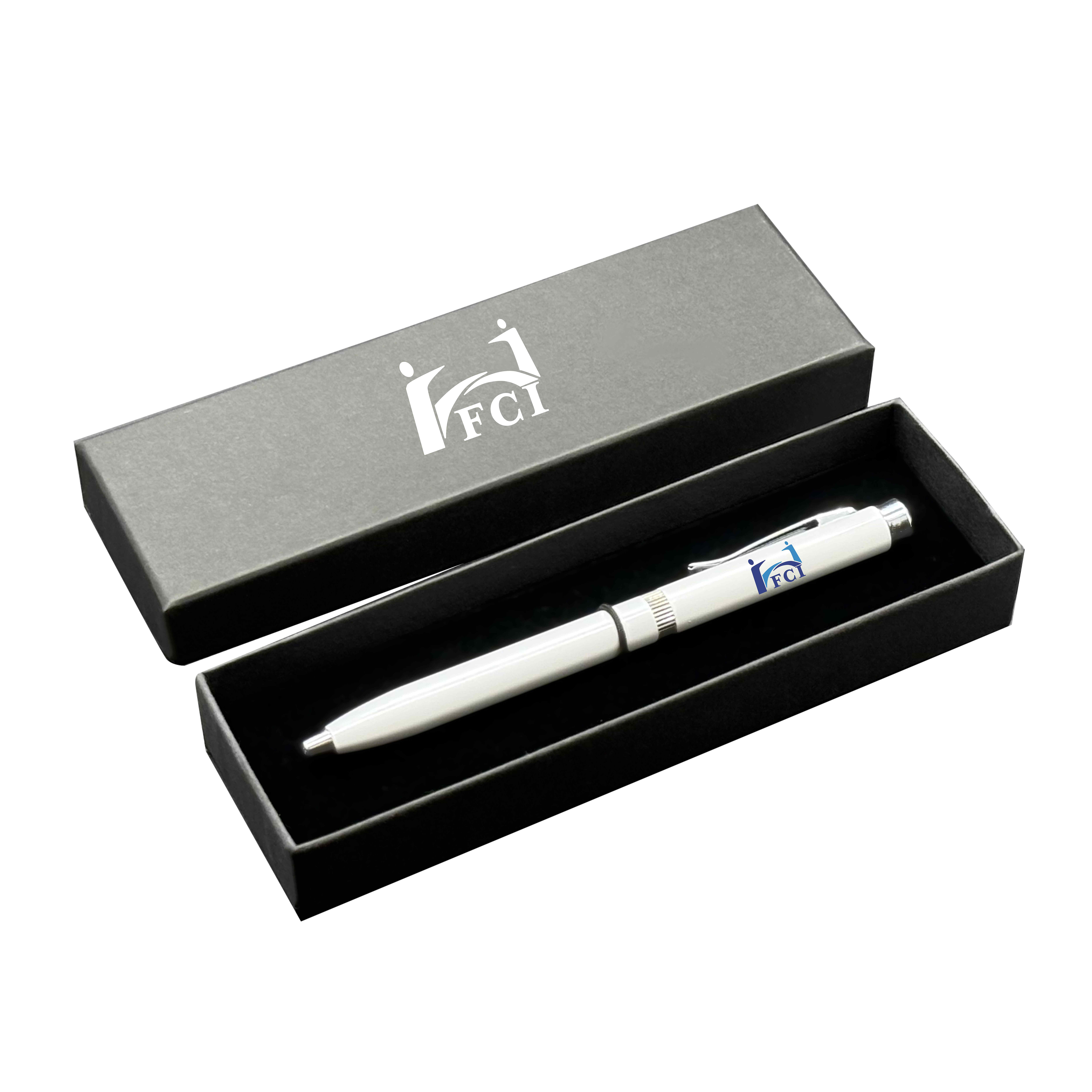 Single Pen Set Cardboard Box with Diamond-II Pens 3