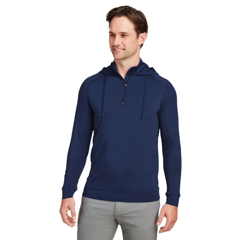Swannies Golf Men's Vandyke Quarter-Zip Hooded Sweatshirt 4