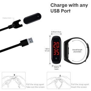 Wireless Smart Band Fitness Tracker With Activity Monitoring Anti Lost Alert 5