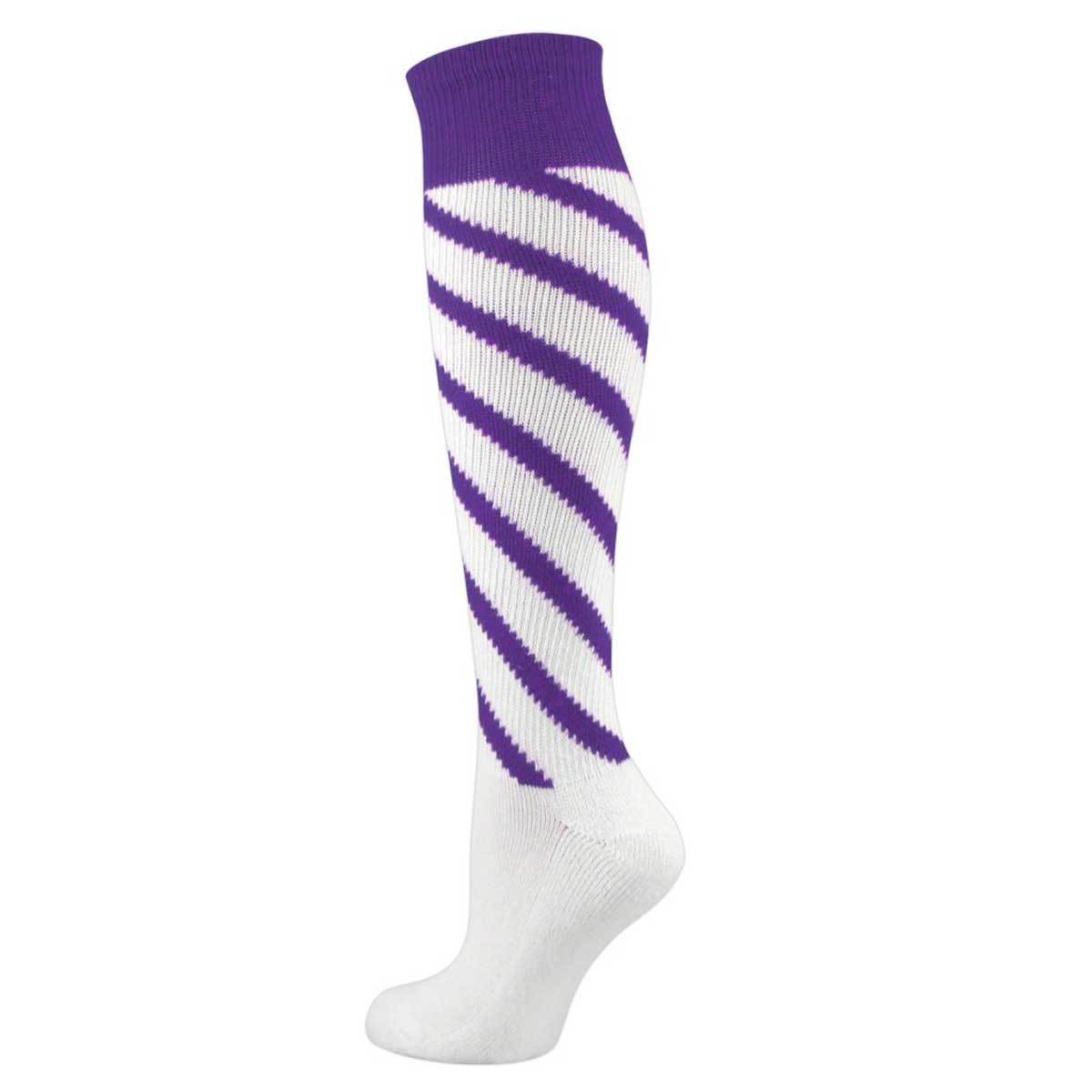 Candy Stripes Softball Socks Knee High 12