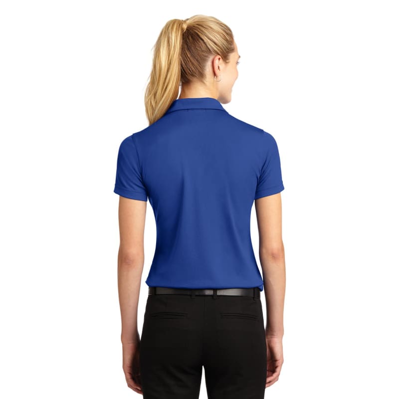 Sport-Tek Women's Dri-Mesh V-Neck Polo. 13