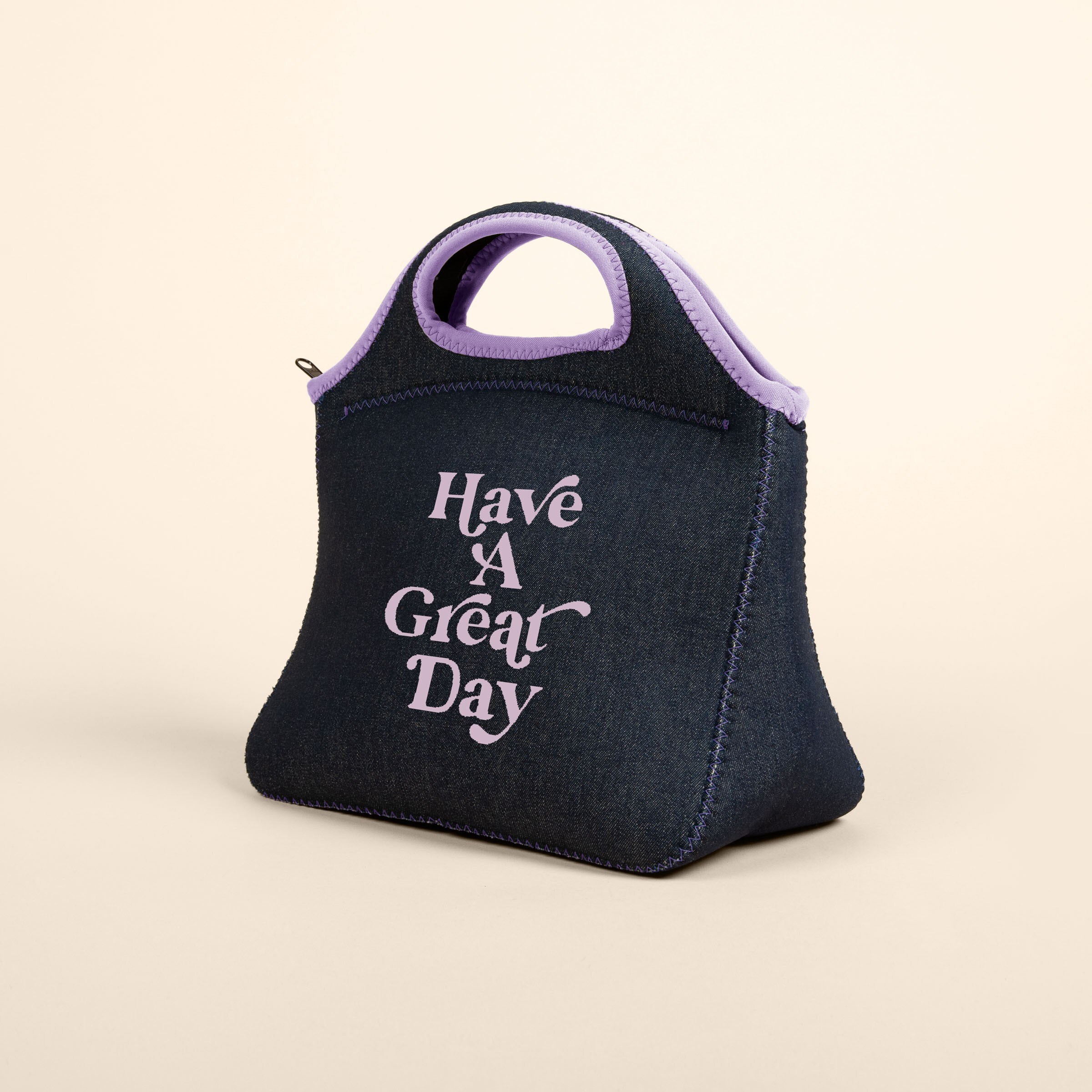 GRAN KLUTCH - DENIM NEOPRENE LUNCH BAG