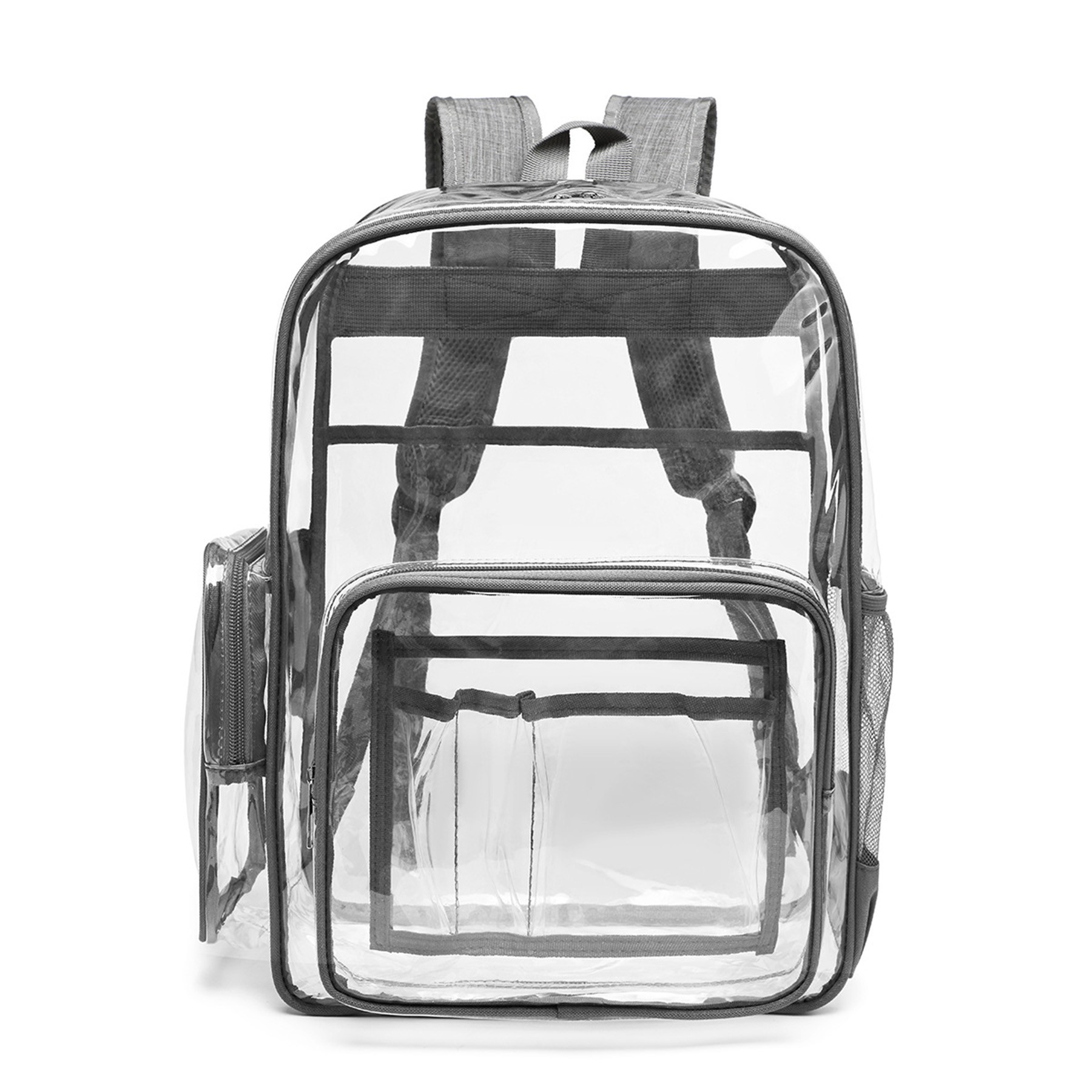 Clear PVC Backpack For Stadium Events Or Sports Festival Concerts Women Men Unisex 3