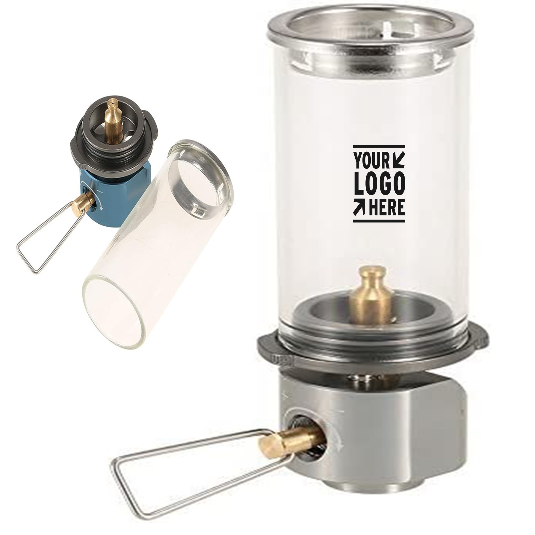 Camping Picnic Self Driving Outdoor Use Butane Gas Lamp 2