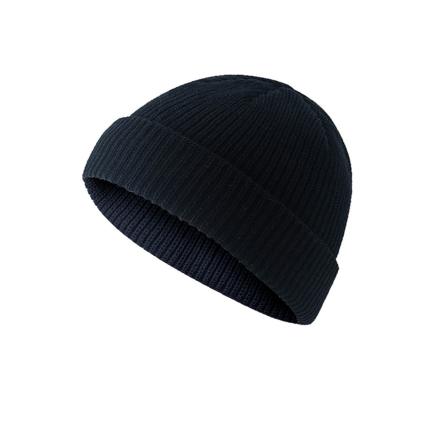 Unisex Roll Up Edge Fisherman Beanie 17