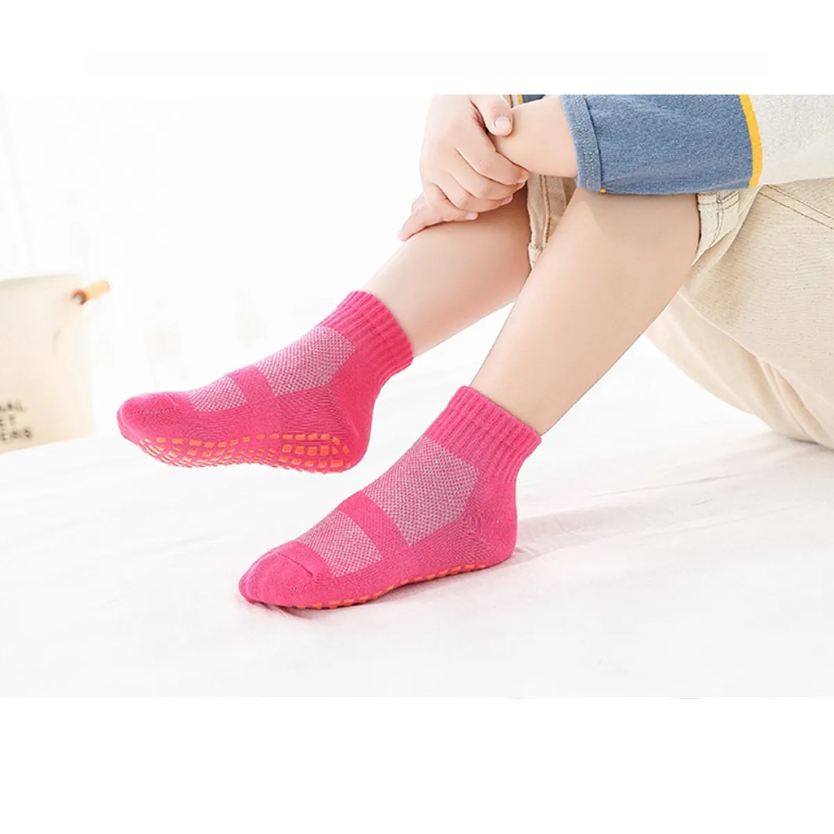 Mesh Breathable Trampoline Socks 3