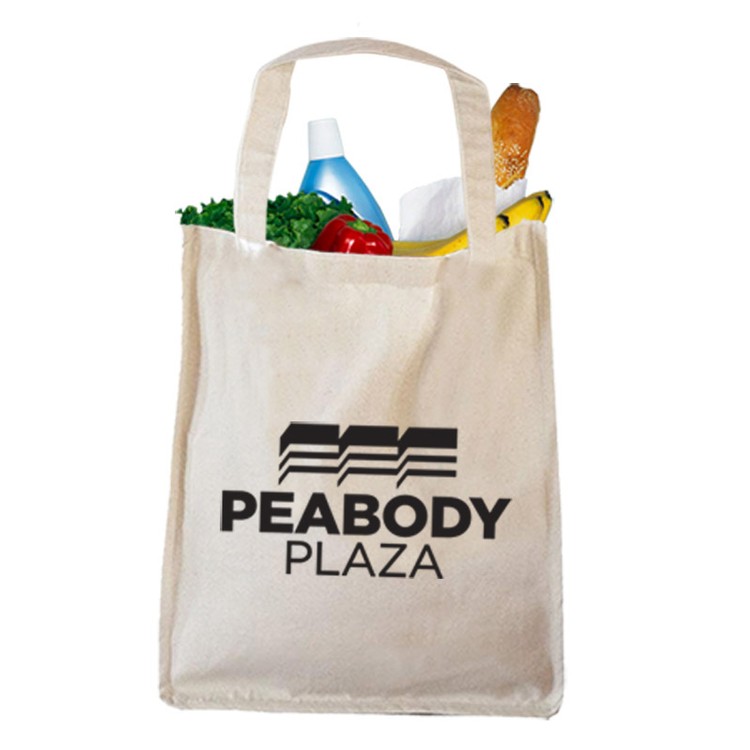 Canvas Jumbo Shopper Bag, custom tote bag with logo imprint 2