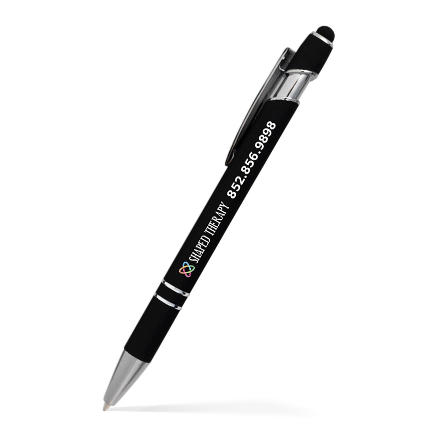 Alexandria Stylus Satin Soft Touch Click Metal Pen 13