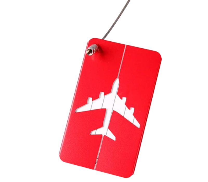Aluminum Luggage Tag 1
