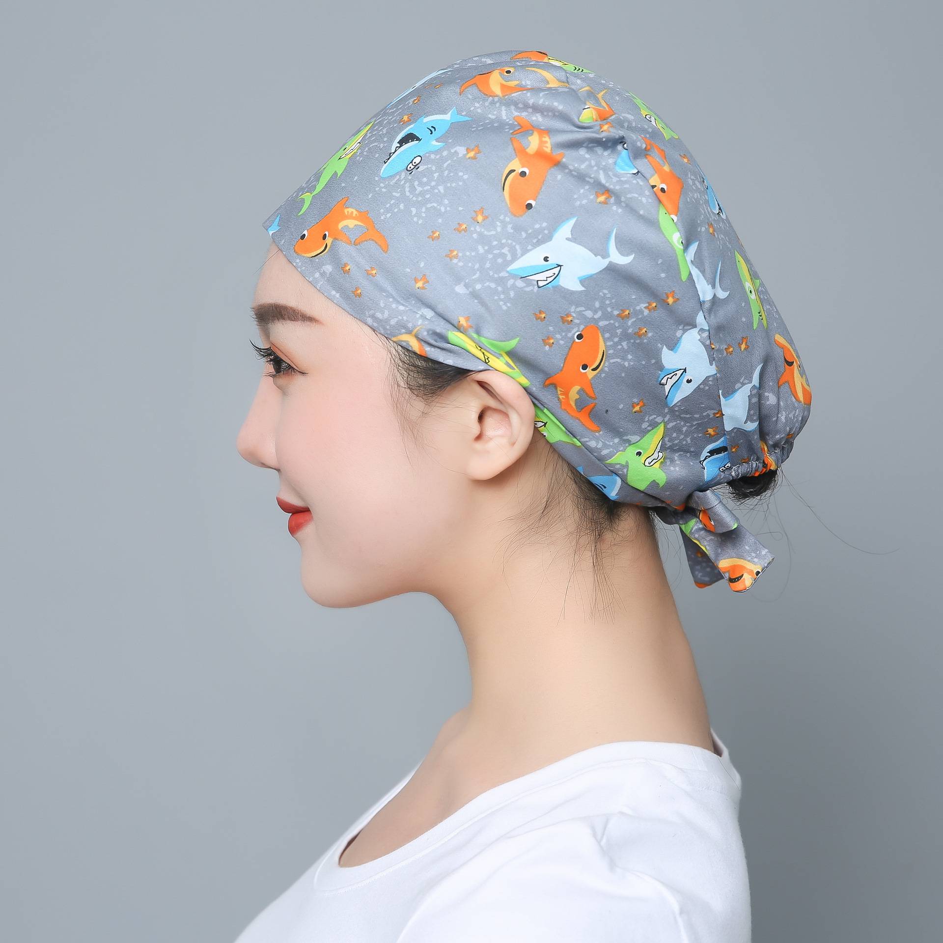 Cotton Kitchen Oil Resistant Cap 5