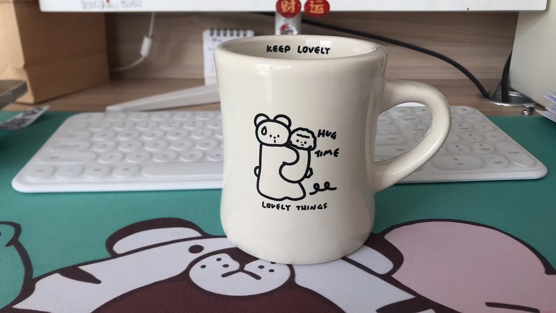 Thick Wall Waisted Ceramic Mug 2