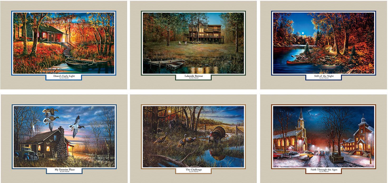 WOODLAND STAPLED WALL CALENDAR 3