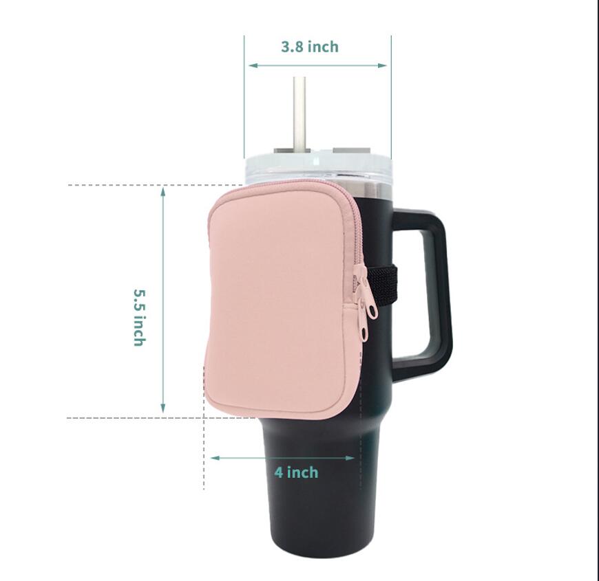 Multifunctional Water Bottle Pouch w/ Zipper 3