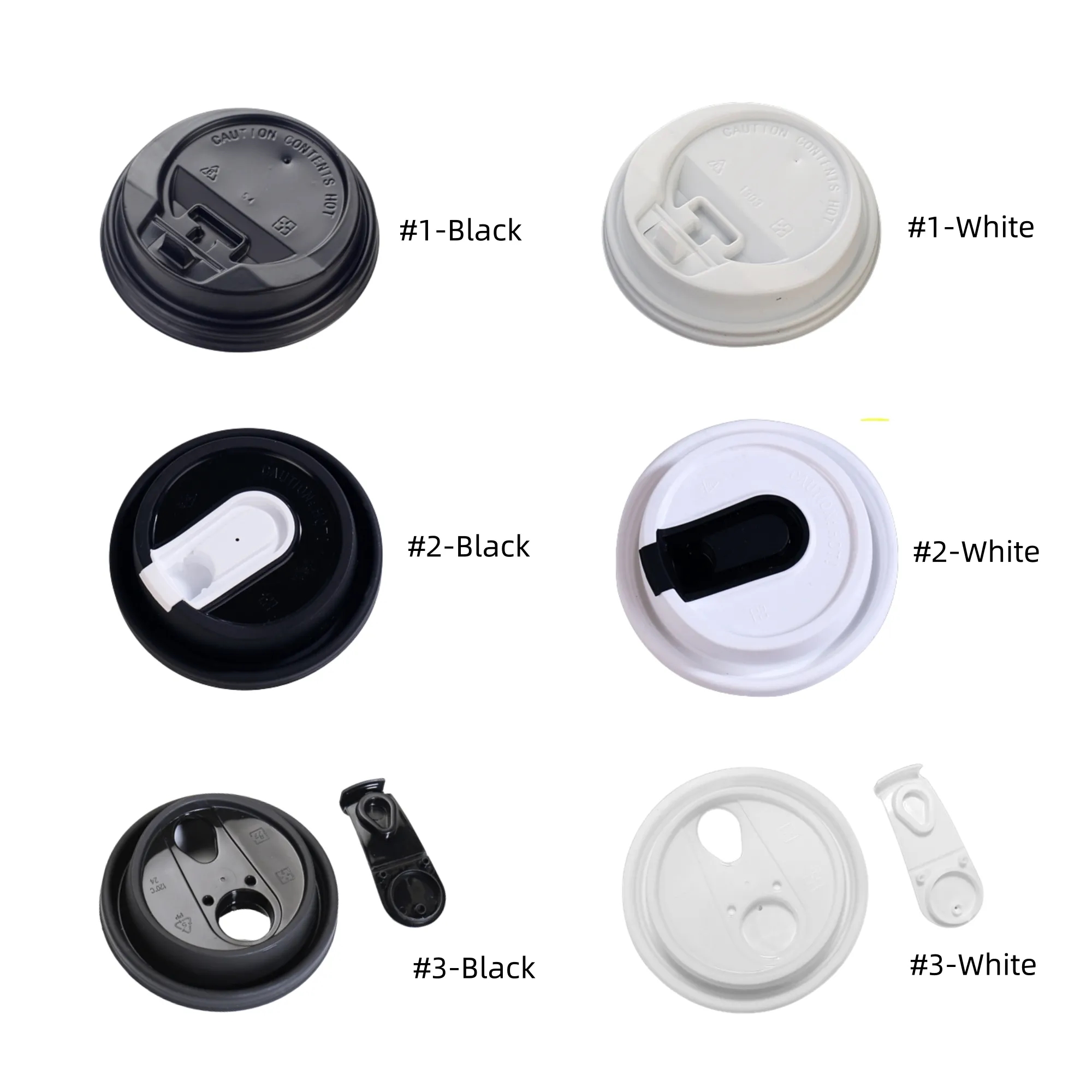 16oz Disposable Coffee Cup with Dome Lid and Sleeve 2
