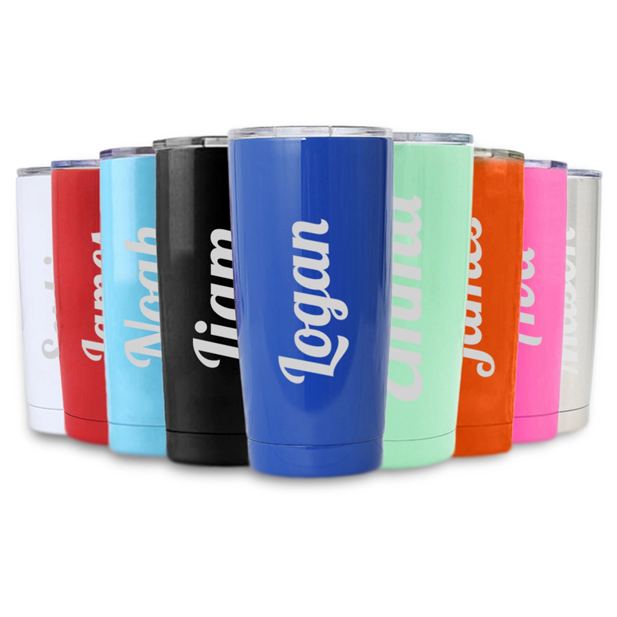 20 Oz. Stainless Steel Tumbler w/ Resistant Lid 3