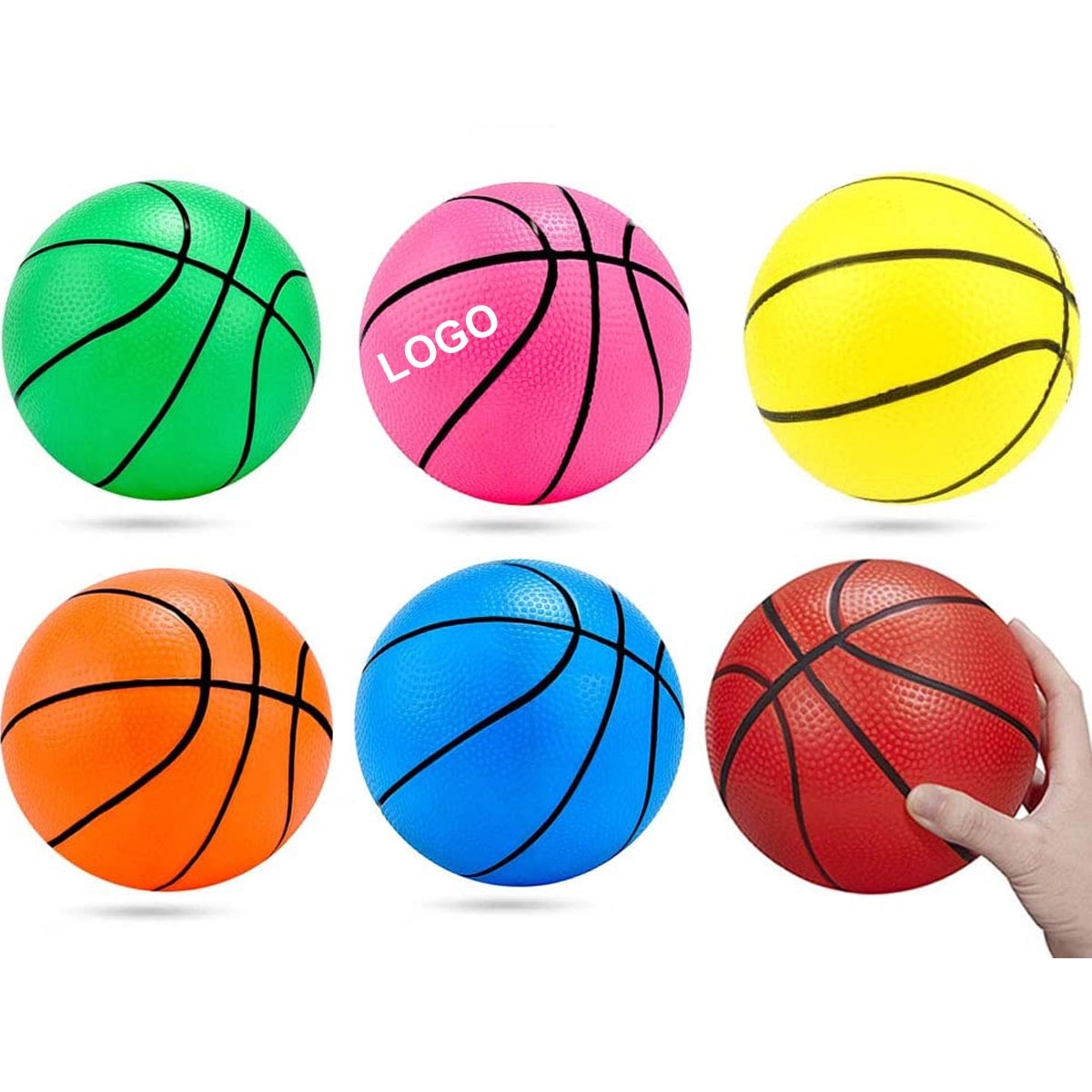 6 Inch Mini Toy Basketball For Kids 3