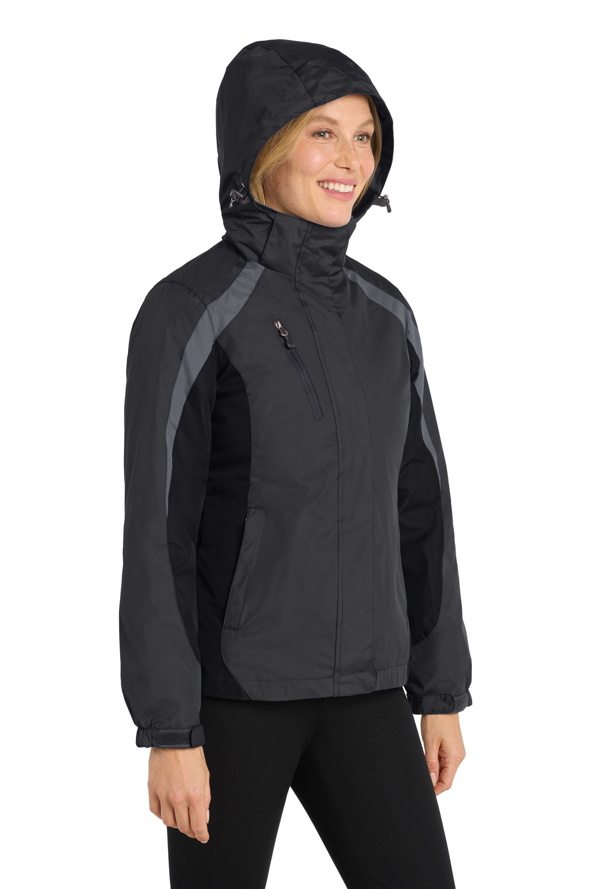 Port Authority Women's Colorblock 3-in-1 Jacket. L321 41
