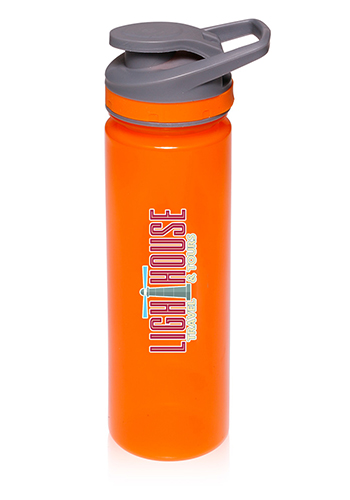 22 oz. Plastic Sports Water Bottles with Flip Lid 23