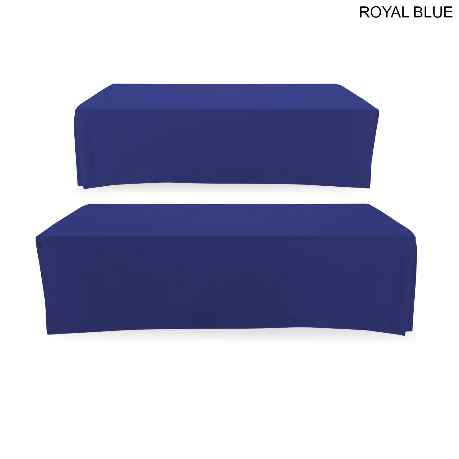 72 Hr Fast Ship - Polycotton Twill Table Throw for 8' Table, Drape style, 4 sided, Closed Back 6